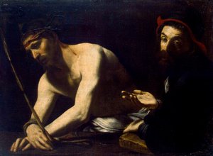 Christ et Caïphe - Giovanni Battista Caracciolo