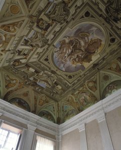 La chute de Phaéton (1625) - Fresque en trompe-l