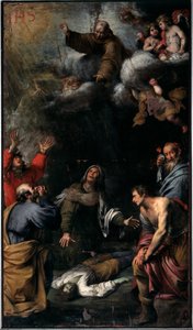 Miracle de Saint Bernardin de Sienne - Giovanni Battista Carlone