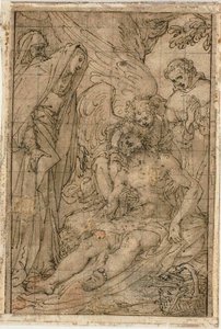 Pietà - Giovanni Battista Castello