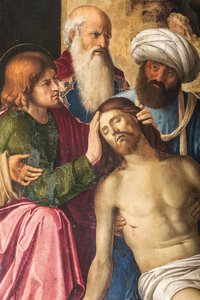 Lamentation du Christ (détail) - Giovanni Battista Cima da Conegliano