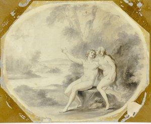 Adam et Eve au paradis