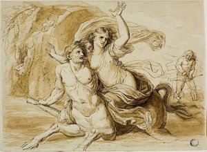 Le Viol de Déjanire - Giovanni Battista Cipriani