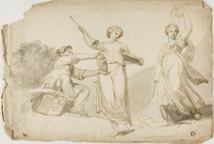Thalie, Clio et Melpomène