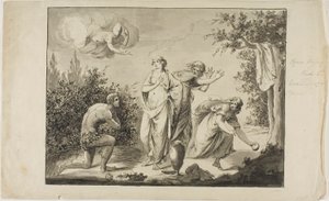 Ulysse et Nausicaa - Giovanni Battista Cipriani