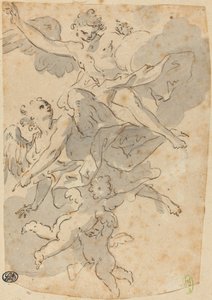 Anges et putti - Giovanni Battista Crosato