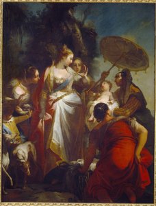 La découverte de Moïse - Giovanni Battista Crosato