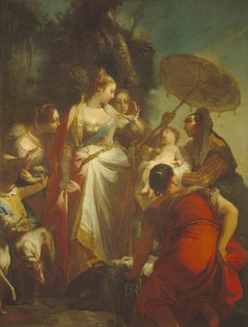 La Découverte de Moïse - Giovanni Battista Crosato