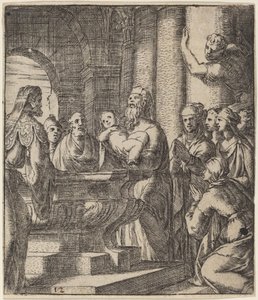 Le Baptême du Christ - Giovanni Battista Fontana
