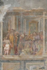 Résurrection de Lazare (détail) - Giovanni Battista Guerinoni