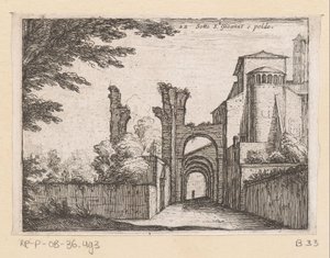 Clivus Scauri et les Saints Jean et Paul - Giovanni Battista Mercati