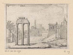 Vue du Forum Romain à Rome
Listesso (titre sur l