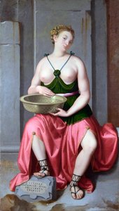 Portrait de la vestale romaine Tuccia - Giovanni Battista Moroni