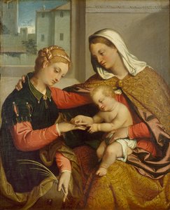 Le Mariage Mystique de Sainte Catherine
