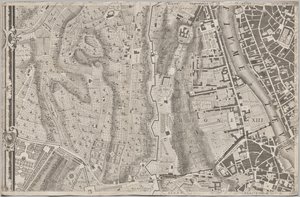 Nuova pianta di Roma data in luce da Giambattista Nolli l’année MDCCXLVII, connue sous le nom de La Pianta Grande di Roma - Giovanni Battista Nolli