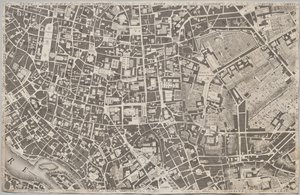 Nuova pianta di Roma data in luce da Giambattista Nolli l’année MDCCXLVII, connue sous le nom de La Pianta Grande di Roma - Giovanni Battista Nolli