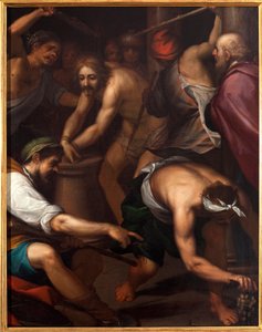 La flagellation du Christ - Giovanni Battista Paggi