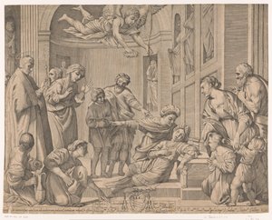 Mort de sainte Cécile - Giovanni Battista Pasqualini