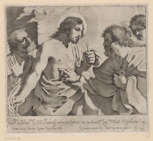 Incrédulité de Thomas - Giovanni Battista Pasqualini