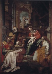 Adoration des Mages - Giovanni Battista Perolli