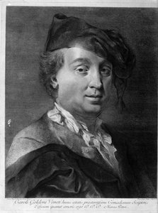 Carlo Goldoni 1707-1793, milieu du XVIIIe siècle - Giovanni Battista Piazzetta