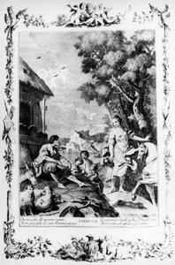 Erminia accueillie par un berger, chant VII, Jérusalem délivrée - Giovanni Battista Piazzetta