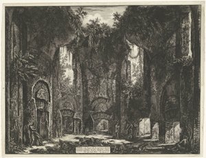 Académie dans la Villa Adriana à Tivoli - Giovanni Battista Piranesi