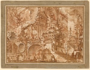 Un port ancien - Giovanni Battista Piranesi
