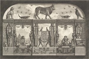 Ornement égyptien ancien - Giovanni Battista Piranesi