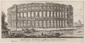 Amphithéâtre de Pula en Istrie - Giovanni Battista Piranesi