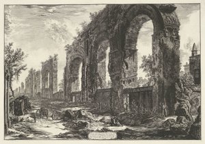 Aqueduc de Néron à Rome (Gezichten op Rome) - Giovanni Battista Piranesi