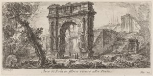 Arc de Pola en Istrie