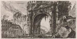 Arco di Rimino fabriqué par Auguste - Giovanni Battista Piranesi