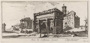Arc de Septime Sévère - Giovanni Battista Piranesi