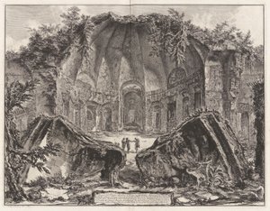 Avanzi del Tempio del Dio Canopo nella Villa Adriana in Tivoli - Giovanni Battista Piranesi