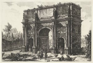 Arc de Constantin à Rome