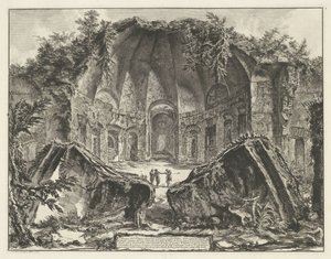 Canopus dans la Villa Adriana à Tivoli (Vues de Rome) - Giovanni Battista Piranesi