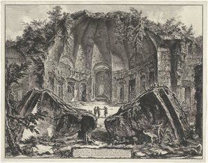 Canopus dans la Villa Adriana à Tivoli - Giovanni Battista Piranesi