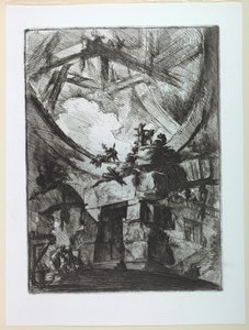Série Carceri, Planche IX - Giovanni Battista Piranesi