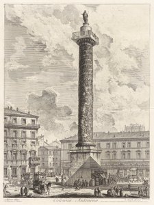 Colonne Antonine, de Vedute di Roma - Giovanni Battista Piranesi