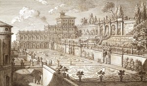 Jardins de la Colonna à Rome - Giovanni Battista Piranesi
