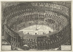 Colisée à Rome - Giovanni Battista Piranesi