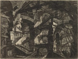 De la série Les Prisons Imaginaires (Le Carceri d