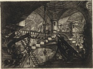 De la série Les Prisons Imaginaires - Giovanni Battista Piranesi