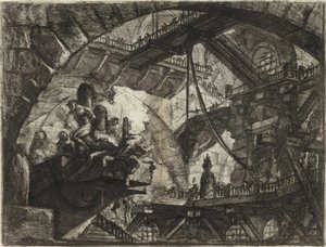 De la série Les Prisons Imaginaires (Le Carceri d