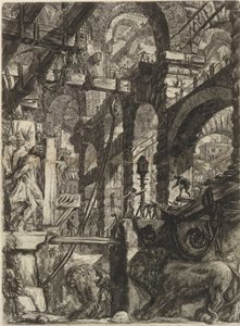 De la série Les Prisons Imaginaires (Le Carceri d