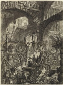 De la série Les Prisons Imaginaires (Le Carceri d