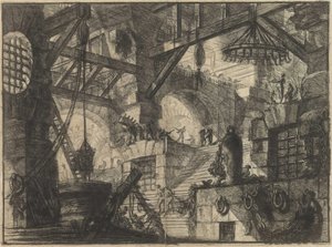 De la série Les Prisons Imaginaires (Le Carceri d