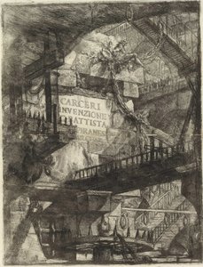 De la série Les Prisons Imaginaires (Le Carceri d