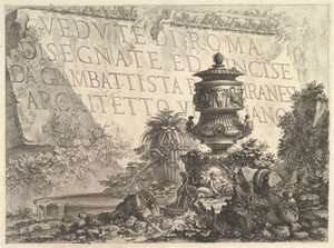 Page de titre du frontispice, 1748 - Giovanni Battista Piranesi